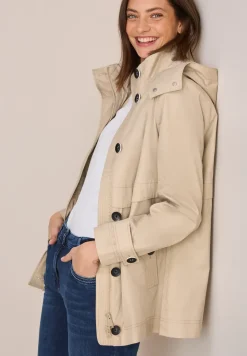Veste trench midi