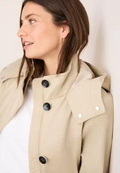 Veste trench midi