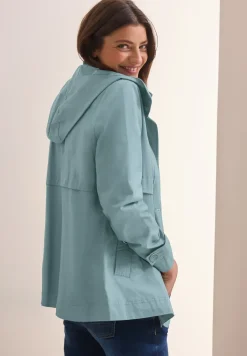 Veste trench midi