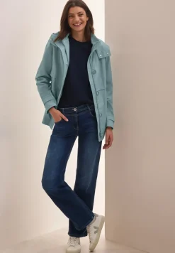 Veste trench midi