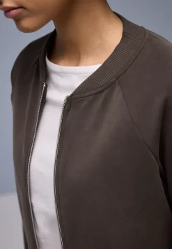 Veste zippée unie