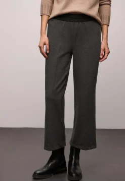 Wide Leg Herringbone pantalon