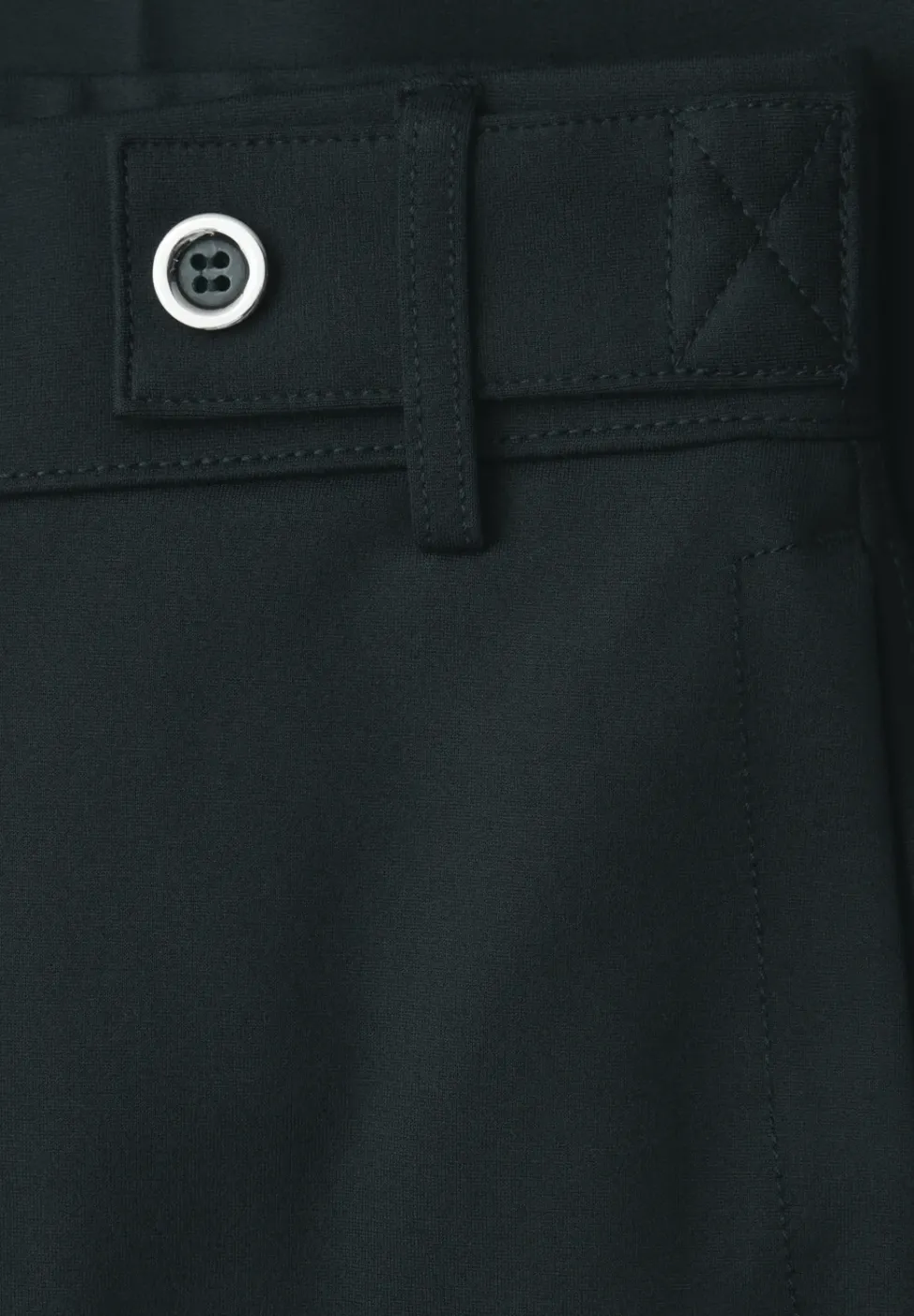 Wide Leg pantalon avec détail de boutons