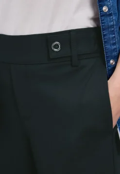 Wide Leg pantalon avec détail de boutons