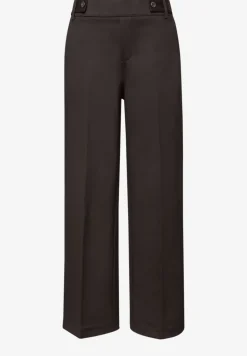Wide Leg pantalon avec détail de boutons
