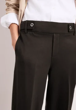 Wide Leg pantalon avec détail de boutons