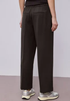 Wide Leg pantalon avec détail de boutons