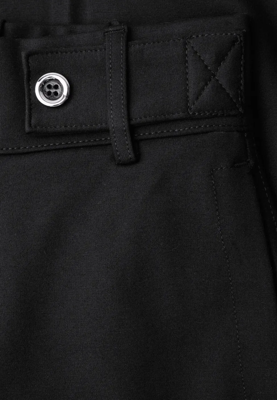 Wide Leg pantalon avec détail de boutons