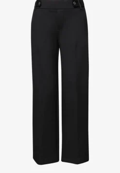 Wide Leg pantalon avec détail de boutons