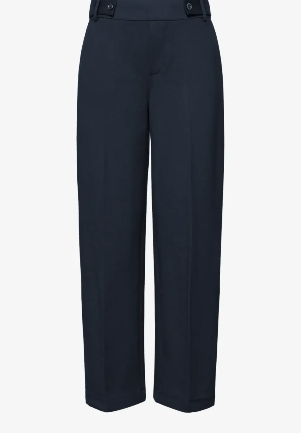 Wide Leg pantalon avec détail de boutons