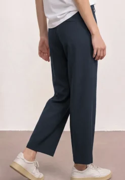Wide Leg pantalon avec détail de boutons