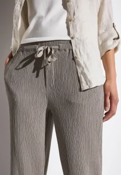 Wide Leg Pantalon avec structure