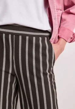 Wide LegPantalon casual fit à rayures