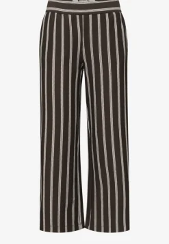 Wide LegPantalon casual fit à rayures