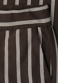 Wide LegPantalon casual fit à rayures