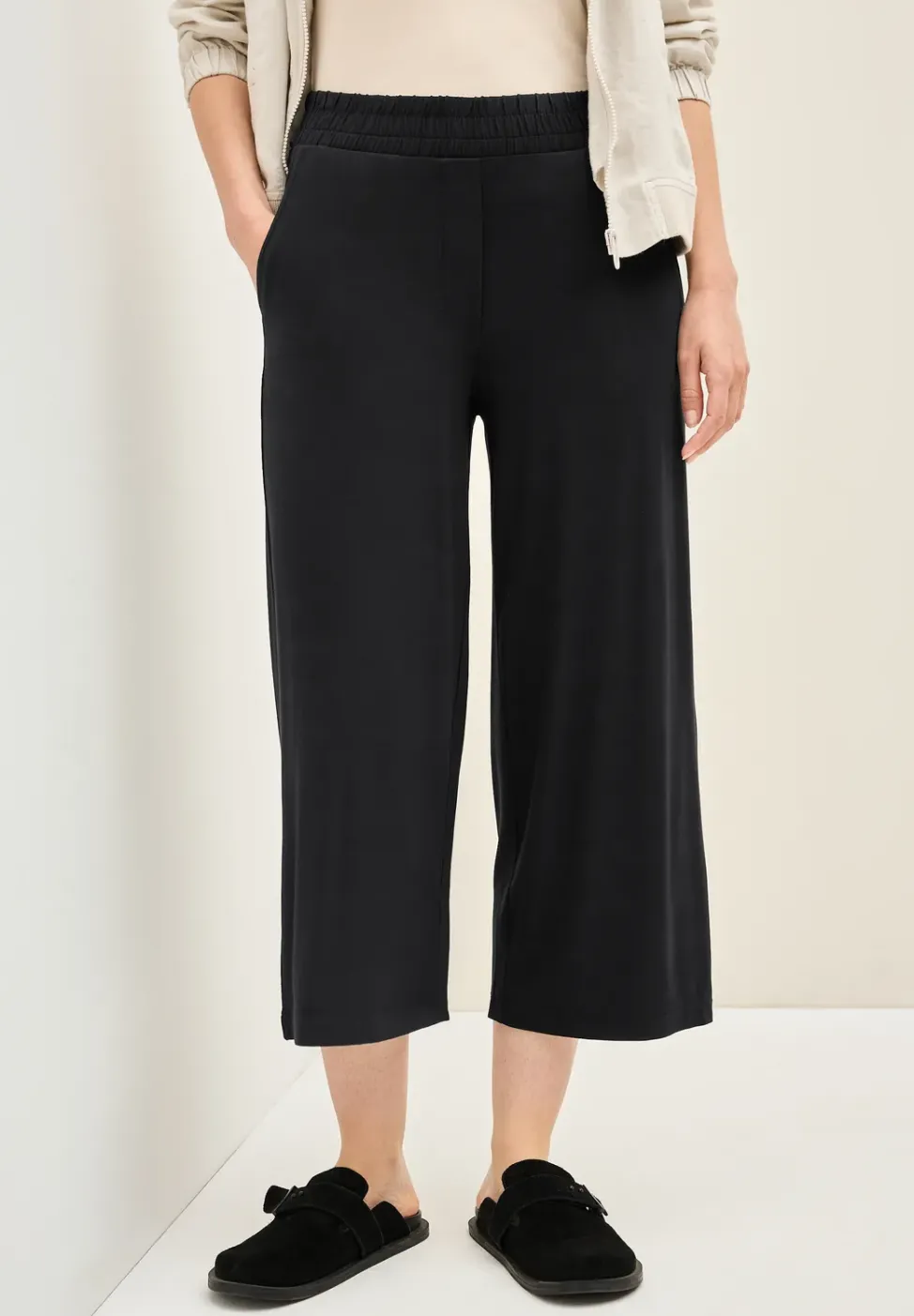 Wide Leg pantalon en jersey