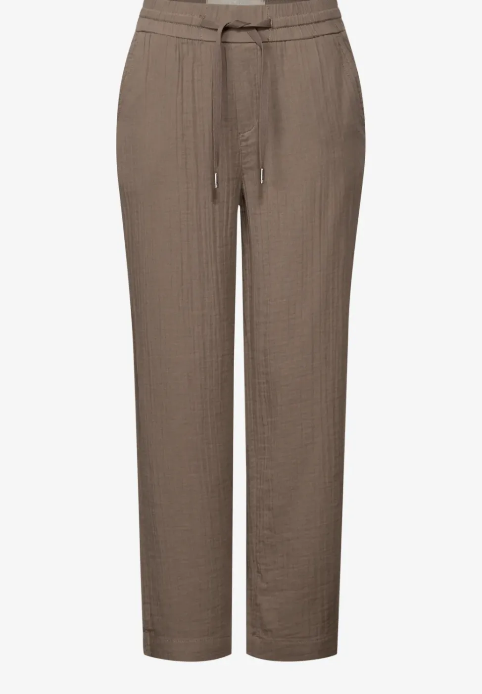 Wide Leg pantalon en mousseline de soie