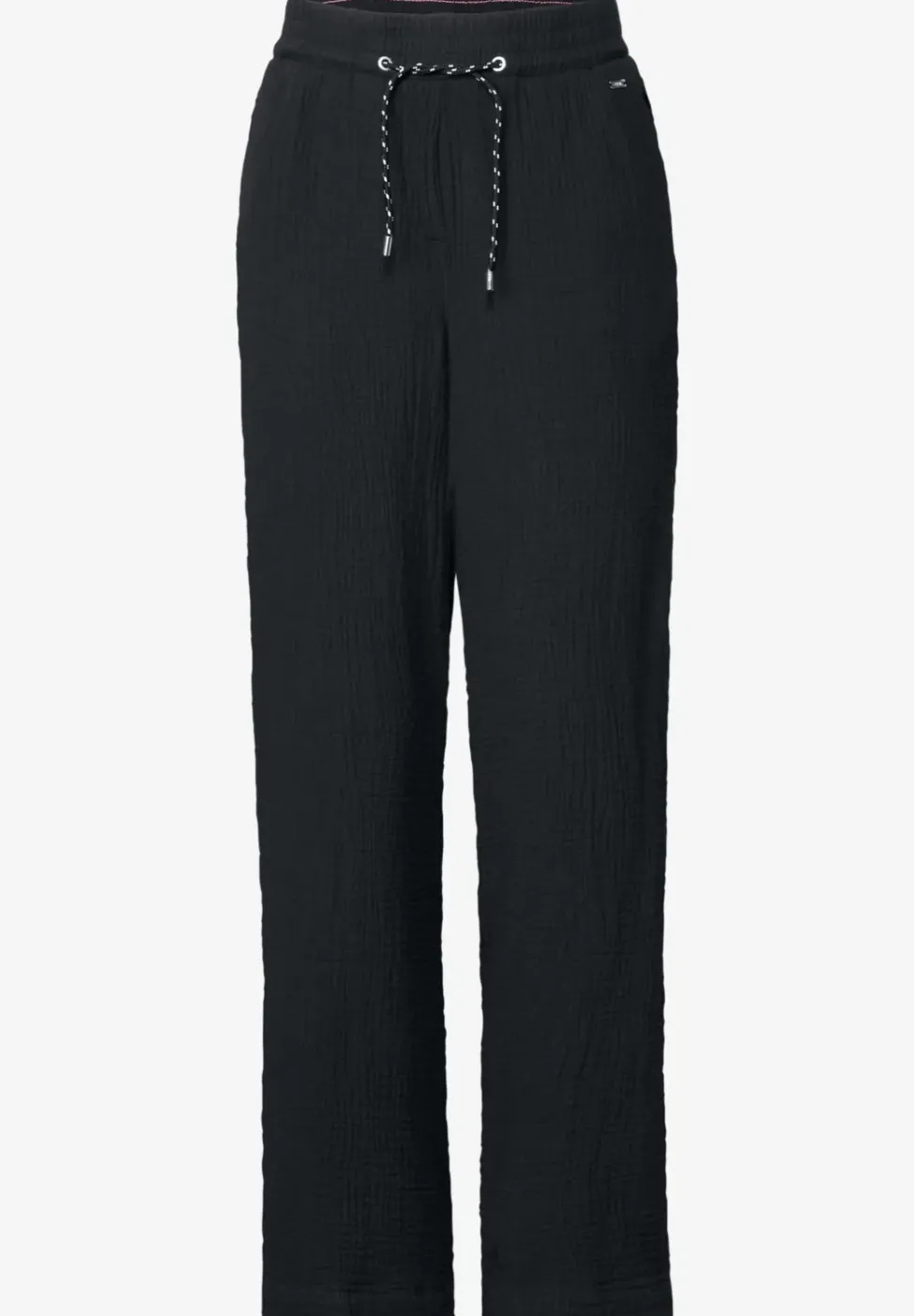 Wide Leg pantalon en mousseline de soie
