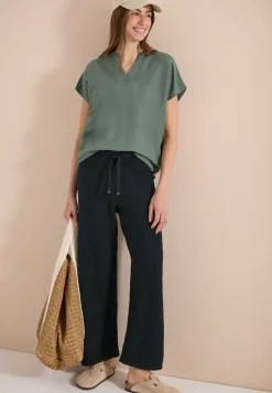 Wide Leg pantalon en tricot Loose Fit