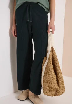 Wide Leg pantalon en tricot Loose Fit