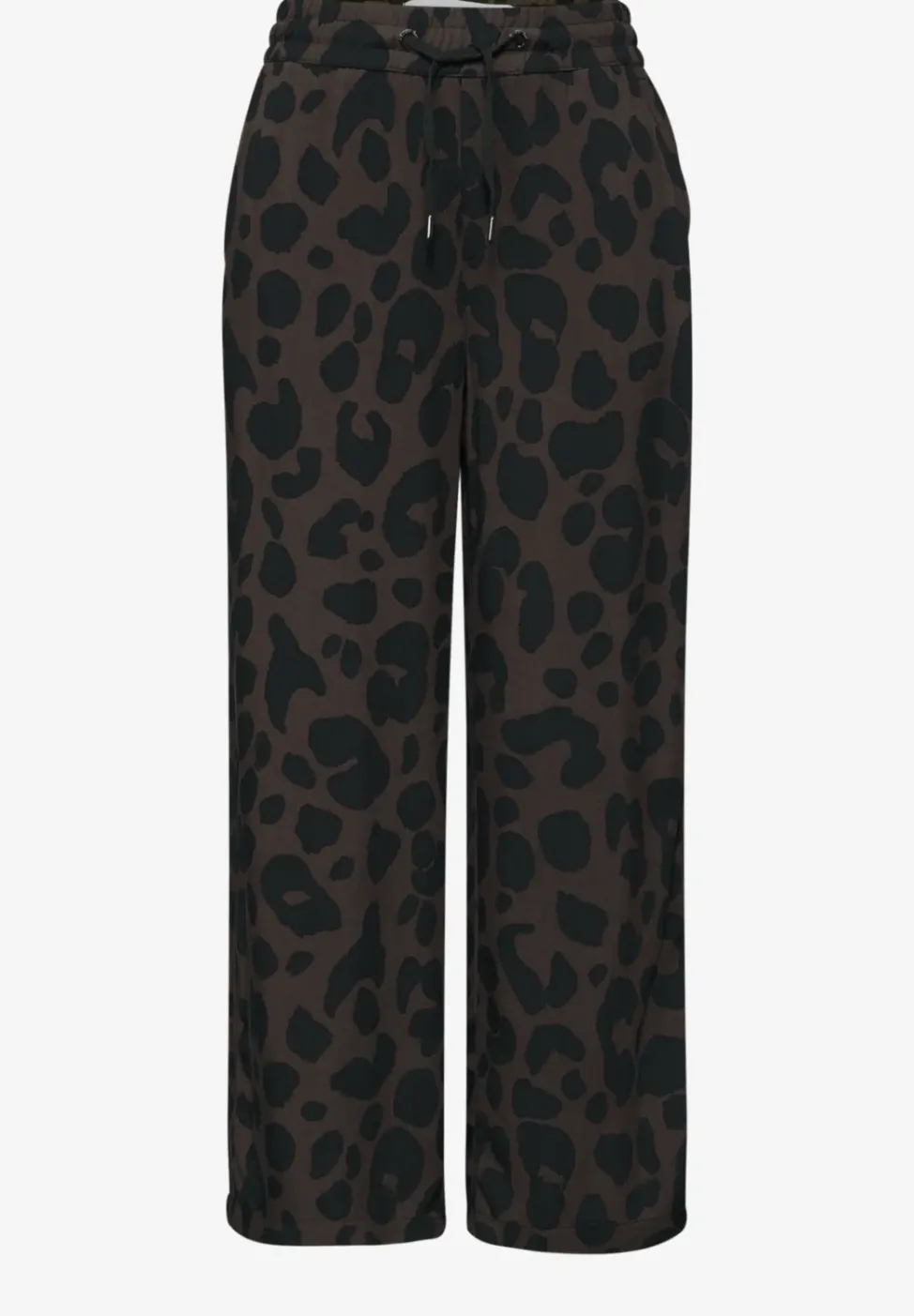 Wide Leg Pantalon Loose Fit avec imprimé