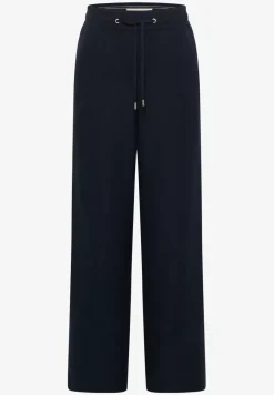 Wide Leg Pantalon Loose Fit en mélange de lin