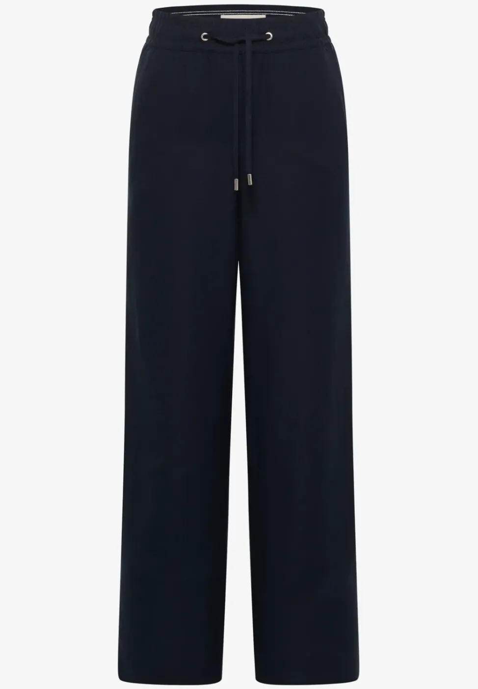 Wide Leg Pantalon Loose Fit en mélange de lin