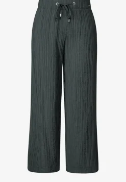 Wide Leg Pantalon structuré