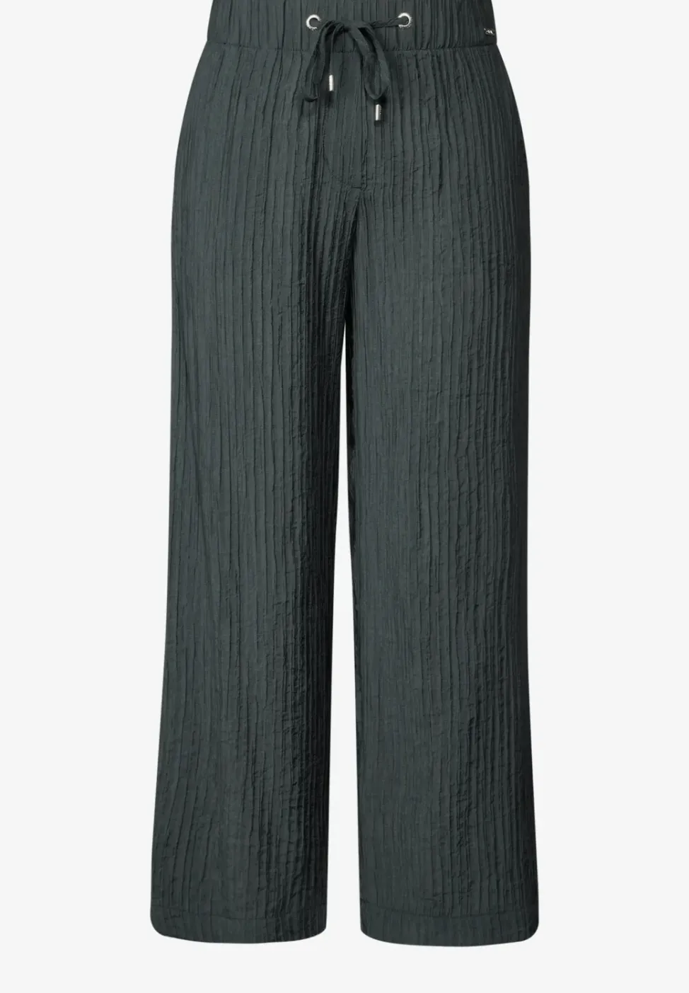 Wide Leg Pantalon structuré