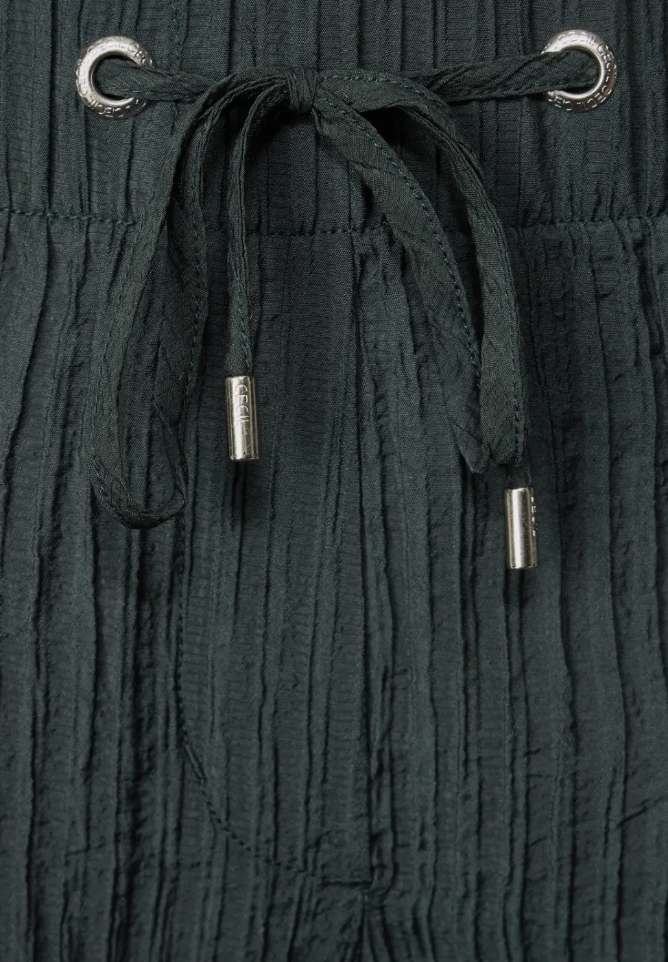 Wide Leg Pantalon structuré