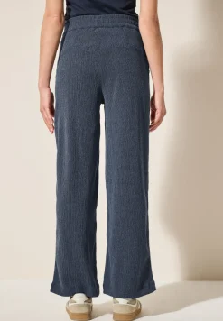 Wide Leg Pantalon structuré
