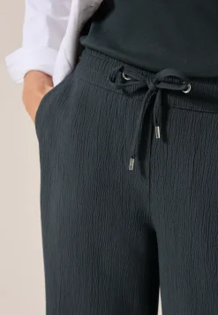 Wide Leg Pantalon structuré