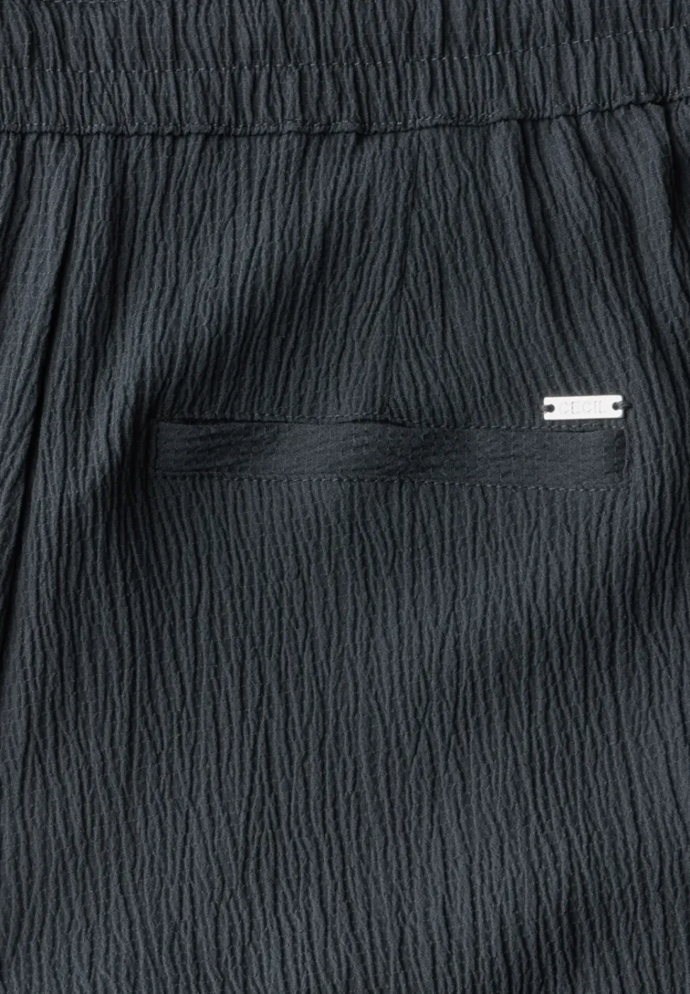 Wide Leg Pantalon structuré
