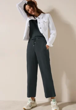 Wide Leg Pantalon structuré