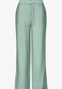 Wide Leg Pantalon structuré