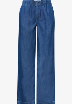 Wide Legs Jeans avec ceinture paperbag
