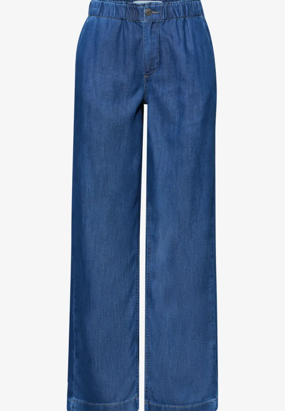 Wide Legs Jeans avec ceinture paperbag