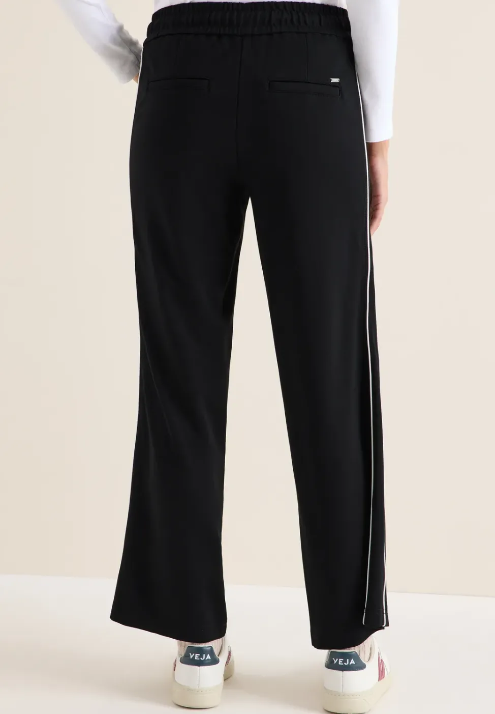 Wide Legs pantalon avec bande