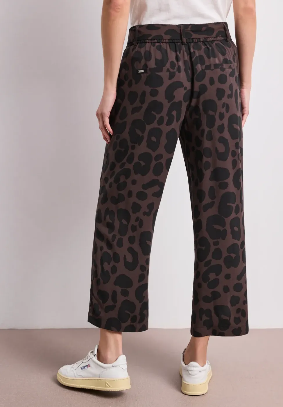 Wide Legs pantalon avec détail de ceinture