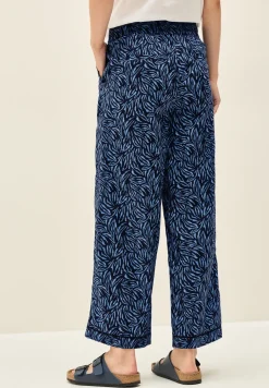 Wide Legs pantalon avec détail taped