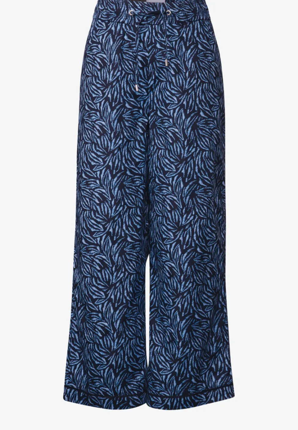 Wide Legs pantalon avec détail taped