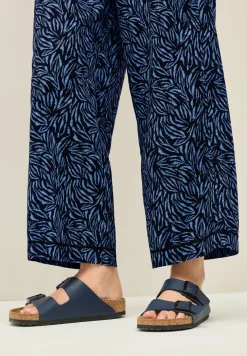 Wide Legs pantalon avec détail taped