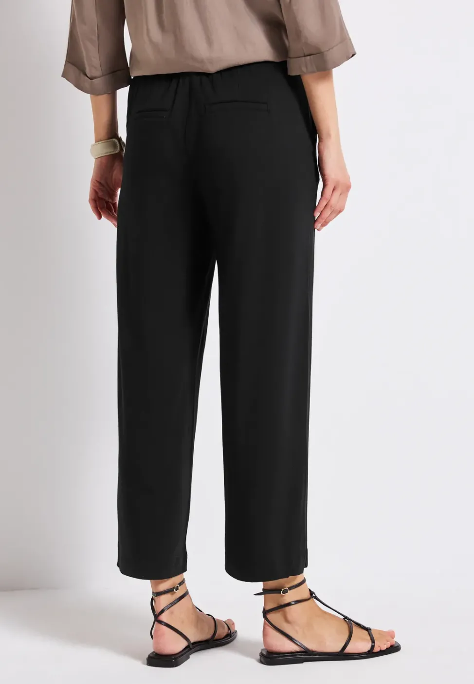 Wide Legs pantalon avec jogging à la taille