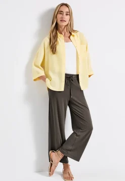 Wide Legs pantalon avec jogging à la taille