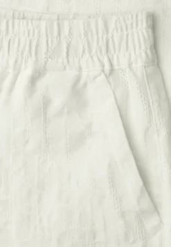 Wide Legs pantalon avec motif brodé