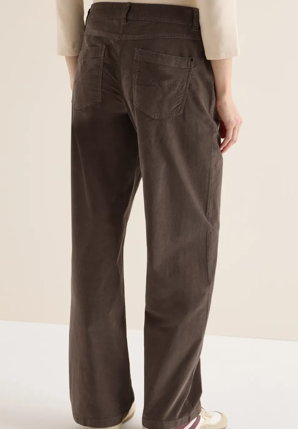 Wide Legs pantalon en velours côtelé