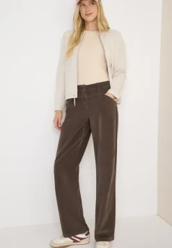 Wide Legs pantalon en velours côtelé