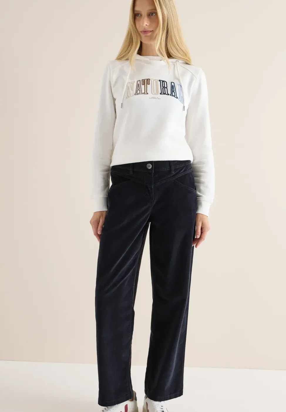 Wide Legs pantalon en velours côtelé