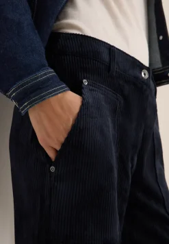 Wide Legs pantalon en velours côtelé