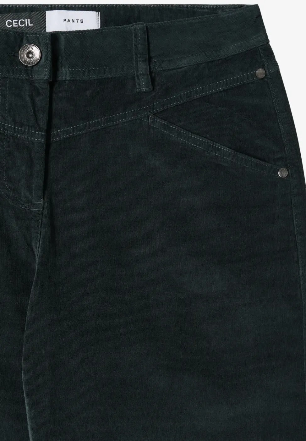 Wide Legs pantalon en velours côtelé